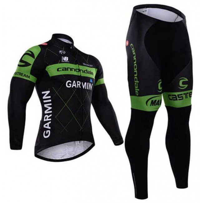 2015 Cannondale Garmin Wielerkleding Set Wielershirt Lange Mouw+Lange Fietsbroeken 2015 Cannondale Garmin Wielerkleding Set Wielershirt Lange Mouw+Lange Fietsbroeken