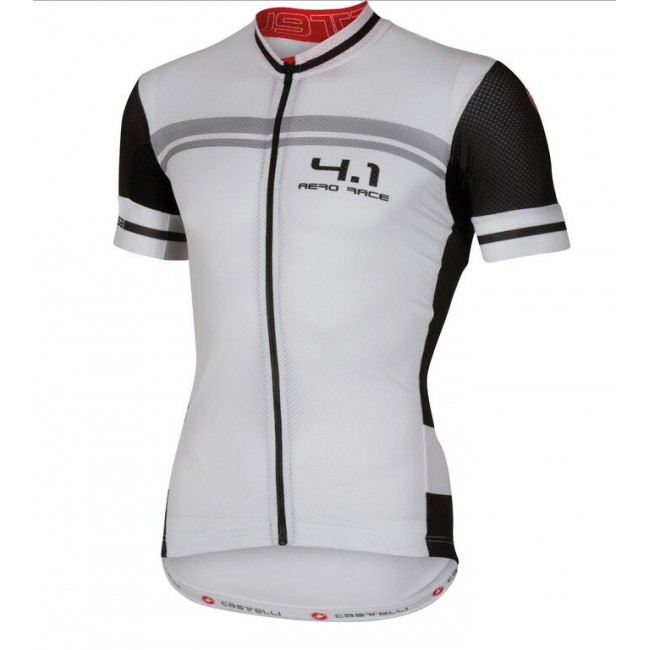 2016 Castelli Free Aero Race 4.1 Wielershirt Korte Mouw Wit 2016 Castelli Free Aero Race 4.1 Wielershirt Korte Mouw Wit
