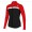 2016 Castelli Criterium Wielershirt Lange Mouwen Zwart Rood