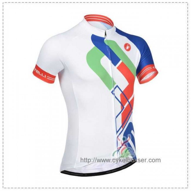 Castelli FramHerenti Wielershirt Met Korte Mouwen Wit Castelli FramHerenti Wielershirt Met Korte Mouwen Wit