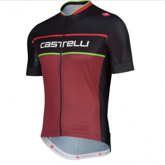 2016 Castelli Exclusive Wielershirt Korte Mouw Rood 2016 Castelli Exclusive Wielershirt Korte Mouw Rood