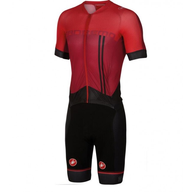 2016 Castelli Sanremo 3.2 Fietskleding Wielershirt Korte Rood Zwart 2016 Castelli Sanremo 3.2 Fietskleding Wielershirt Korte Rood Zwart