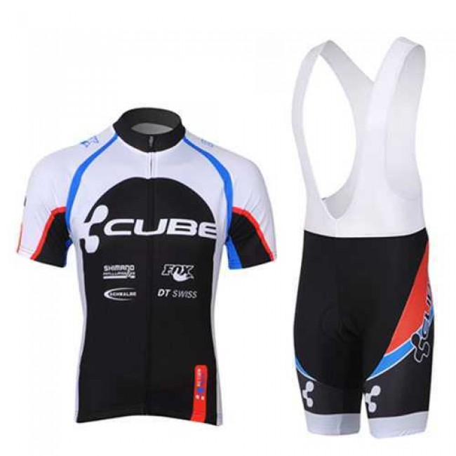 2013 Cube Fietskleding Set Fietsshirt Met Korte Mouwen+Korte Koersbroek Wit Zwart 2013 Cube Fietskleding Set Fietsshirt Met Korte Mouwen+Korte Koersbroek Wit Zwart