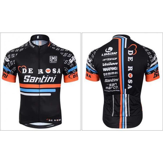 2015 De Rosa Wielershirt Met Korte Mouwen 2015 De Rosa Wielershirt Met Korte Mouwen