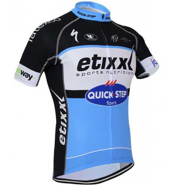 2015 ETIXX-QUICK STEP Wielershirt Met Korte Mouwen 2015 ETIXX-QUICK STEP Wielershirt Met Korte Mouwen