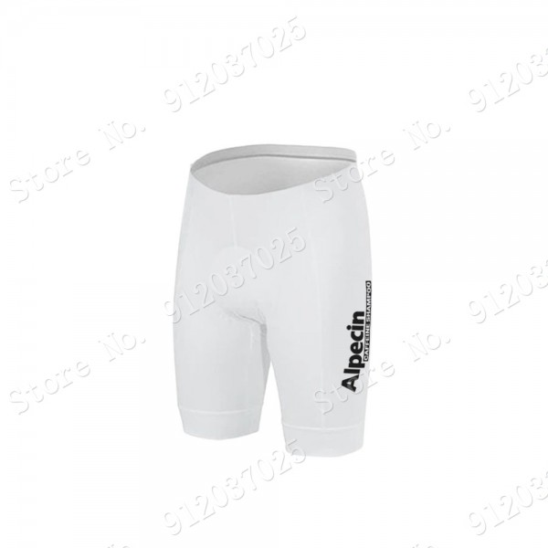 White Alpecin Fenix Tour De France 2021 Korte Fietsbroeken Bib Uf3UD4