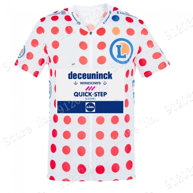 Polka Dota Deceuninck Quick Step Tour De France 2021 Team Wielerkleding Fietsshirt Korte Mouw X6KGUe Polka Dota Deceuninck Quick Step Tour De France 2021 Team Wielerkleding Fietsshirt Korte Mouw X6KGUe