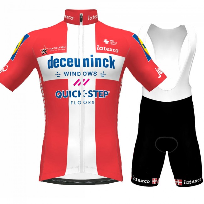 CHAMPION DANMARK Pro Team 2021 Fietskleding Set Wielershirts Korte Mouw+Korte Fietsbroeken Bib PhRI1a CHAMPION DANMARK Pro Team 2021 Fietskleding Set Wielershirts Korte Mouw+Korte Fietsbroeken Bib PhRI1a