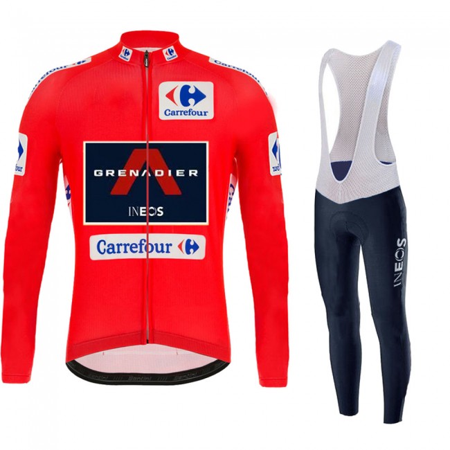 INEOS Grenadier Spanish Pro Team 2021 Fietskleding Set Wielershirts Lange Mouw+Lange Wielrenbroek 3SIJIp INEOS Grenadier Spanish Pro Team 2021 Fietskleding Set Wielershirts Lange Mouw+Lange Wielrenbroek 3SIJIp