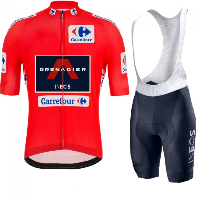 INEOS Grenadier Spanish Pro 2021 Team Fietskleding Fietsshirt Korte Mouw+Korte Fietsbroeken YK4KeR INEOS Grenadier Spanish Pro 2021 Team Fietskleding Fietsshirt Korte Mouw+Korte Fietsbroeken YK4KeR