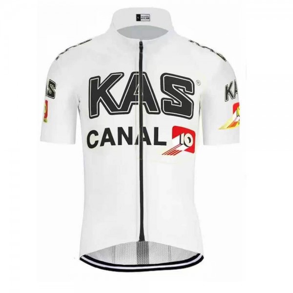 KAS Pro 2021 Team Fietskleding Fietsshirt Korte Mouw+Korte Fietsbroeken OrwywG