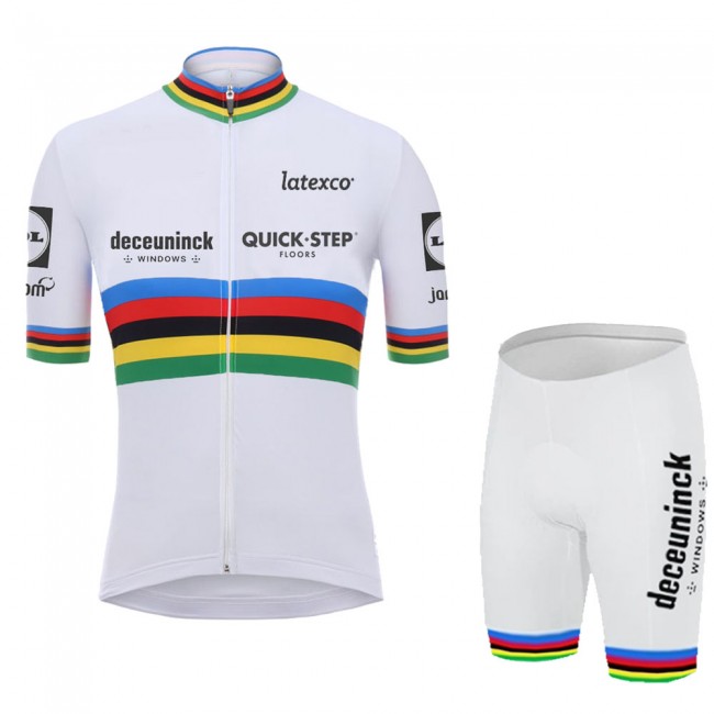 White Champion Quick Step Pro Team 2021 Fietskleding Set Wielershirts Korte Mouw+Korte Fietsbroeken Bib Orjqb0 White Champion Quick Step Pro Team 2021 Fietskleding Set Wielershirts Korte Mouw+Korte Fietsbroeken Bib Orjqb0