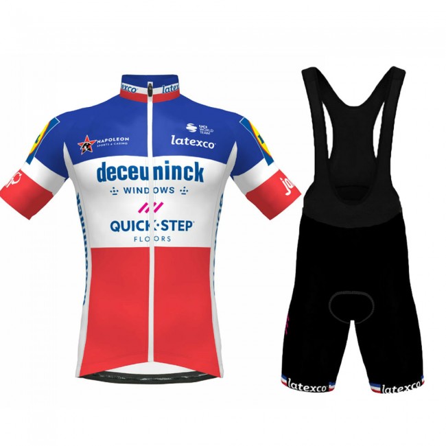 France Champion Pro Team 2021 Fietskleding Set Wielershirts Korte Mouw+Korte Fietsbroeken Bib LSfJGS France Champion Pro Team 2021 Fietskleding Set Wielershirts Korte Mouw+Korte Fietsbroeken Bib LSfJGS