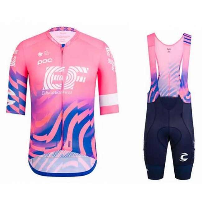 Wielerkleding Profteams 2020 EF Education First Fietskleding Set Fietsshirt Met Korte Mouwen+Koersbroek Korte Wielerkleding Profteams 2020 EF Education First Fietskleding Set Fietsshirt Met Korte Mouwen+Koersbroek Korte