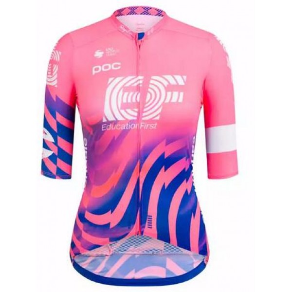Wielerkleding Profteams 2020 Dames EF Education First Wielershirt Met Korte Mouwen
