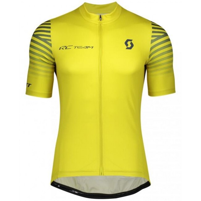 Wielerkleding Profteams 2020 SCOTT RC TEAM 10 Wielershirt Met Korte Mouwen Giallo Wielerkleding Profteams 2020 SCOTT RC TEAM 10 Wielershirt Met Korte Mouwen Giallo