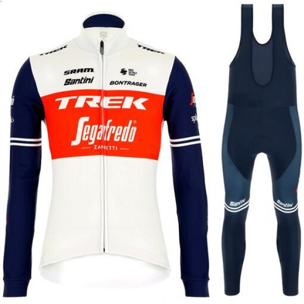 Wielerkleding Profteams 2020 TREK-SEGAFREDO Set Wielershirts Lange Mouw+Koersbroek Korte Lunga