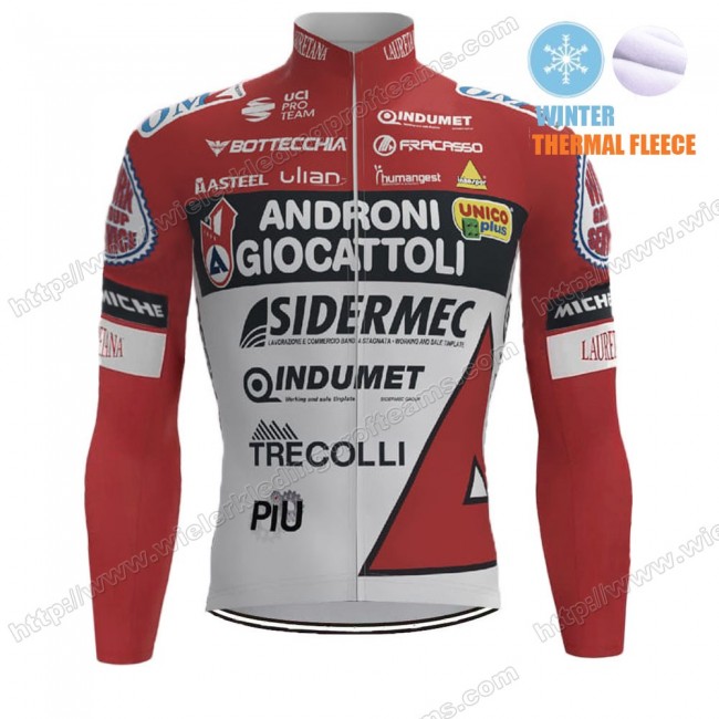 Winter Fleece ANDRONI GIOCATTOLI Team 2021 Wielershirts Lange Mouwen XQFLB Winter Fleece ANDRONI GIOCATTOLI Team 2021 Wielershirts Lange Mouwen XQFLB