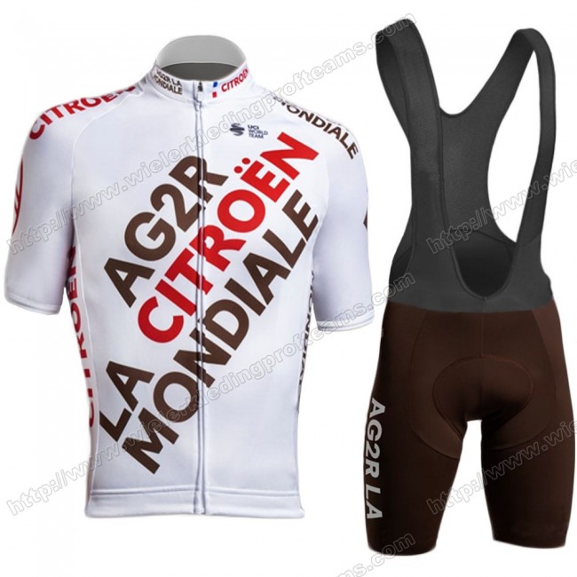 Ag2r Mondiale Citroen 2021 Team Fietskleding Set Fietsshirt Met Korte Mouwen+Korte Koersbroek Bib VGNSD Ag2r Mondiale Citroen 2021 Team Fietskleding Set Fietsshirt Met Korte Mouwen+Korte Koersbroek Bib VGNSD
