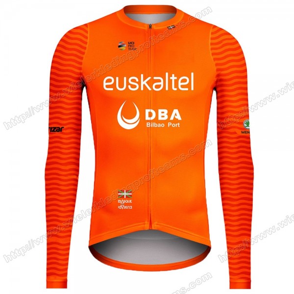 Euskaltel DBA Euskadi 2021 Wielershirts Lange Mouwen INMGE