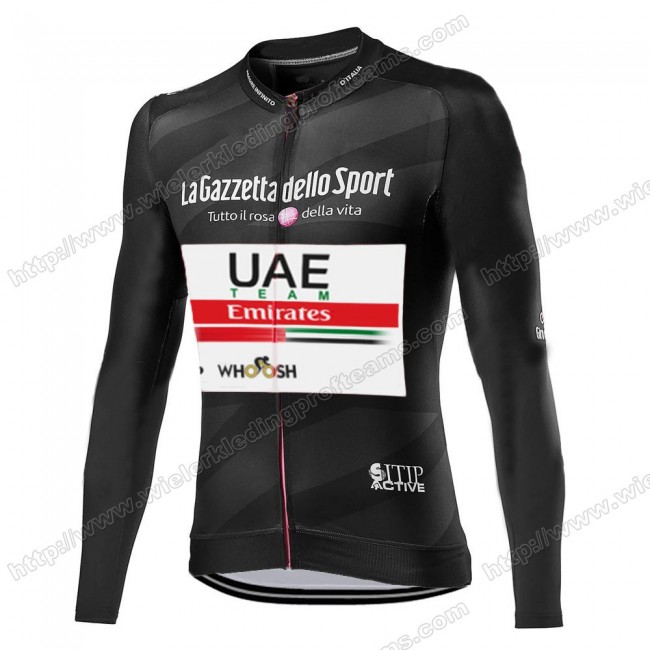 Giro D'italia Uae Emirates 2021 Wielershirts Lange Mouwen VTDKH Giro D'italia Uae Emirates 2021 Wielershirts Lange Mouwen VTDKH