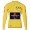 Team INEOS Grenadier Tour De France 2020 Men Wielershirts Lange Mouwen Yellow BXRKZ