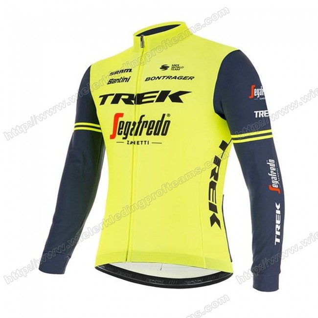 Trek Segafredo 2021 Wielershirts Lange Mouwen Jaune SIZGR Trek Segafredo 2021 Wielershirts Lange Mouwen Jaune SIZGR