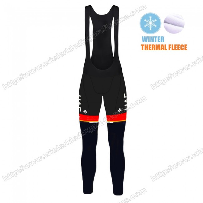 Winter Fleece UAE Emirates Pro Team 2021 Lange Fietsbroeken Bib XPSAX Winter Fleece UAE Emirates Pro Team 2021 Lange Fietsbroeken Bib XPSAX