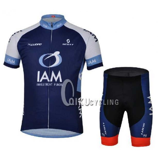 Teams IAM Wielerkleding Set Set Wielershirts Korte Mouw+Fietsbroek Teams IAM Wielerkleding Set Set Wielershirts Korte Mouw+Fietsbroek