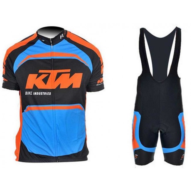 2015 KTM Pro Team Blauw Zwart Fietskleding Set Fietsshirt Met Korte Mouwen+Korte Koersbroek 2015 KTM Pro Team Blauw Zwart Fietskleding Set Fietsshirt Met Korte Mouwen+Korte Koersbroek