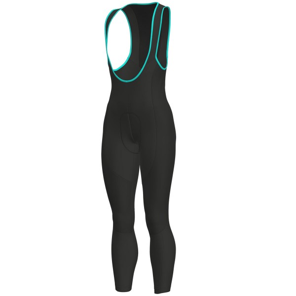 Dames Ale Klimatik Klimawind DWR-Zwart Lange Fietsbroeken Bib