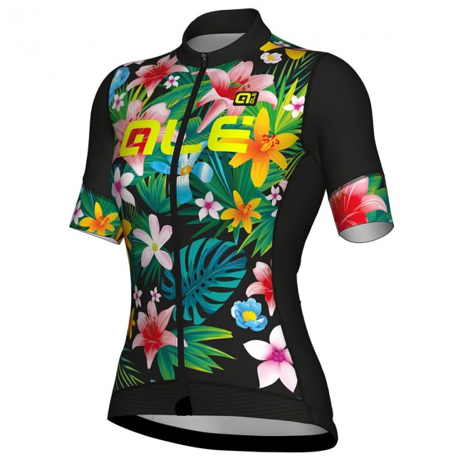 Dames Ale Formula 1.0 Sartana-Geel Wielershirt Korte Mouw Dames Ale Formula 1.0 Sartana-Geel Wielershirt Korte Mouw