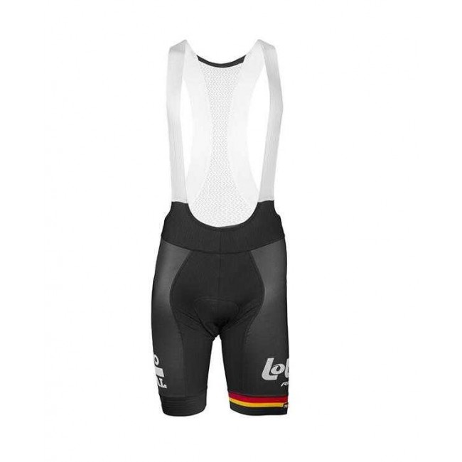 2017 Lotto Wielershirt Korte Fietsbroeken Bib Rood 2017 Lotto Wielershirt Korte Fietsbroeken Bib Rood