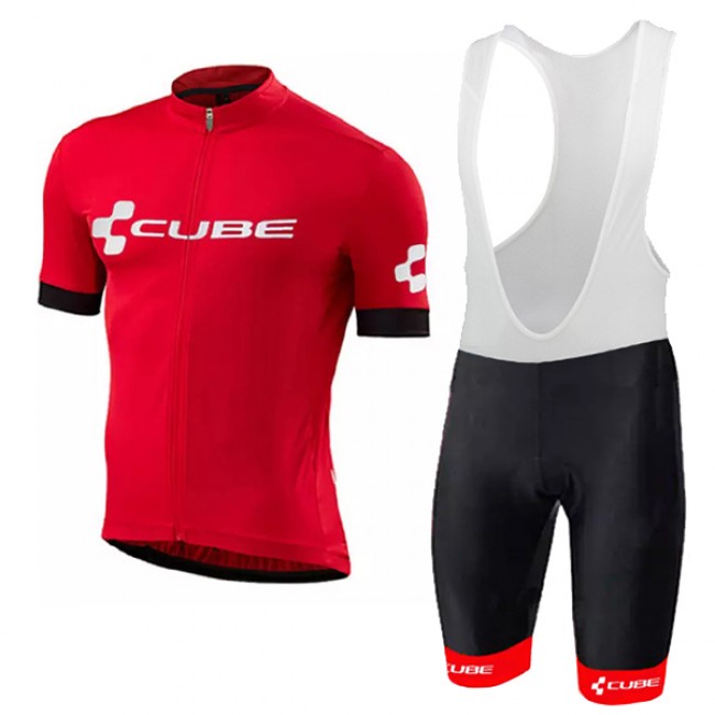 2018 Cube Rood Fietskleding Set Fietsshirt Korte Mouwen+Koersbroek Kort Bib 2018 Cube Rood Fietskleding Set Fietsshirt Korte Mouwen+Koersbroek Kort Bib