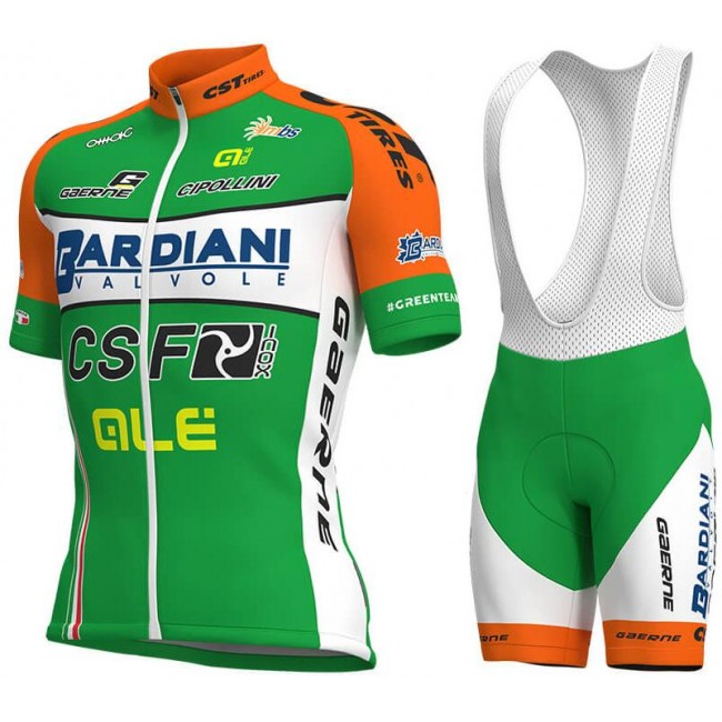 BARDIANI CSF 2018 Fietskleding Set Wielershirt Korte Mouw+Korte Fietsbroeken Bib BARDIANI CSF 2018 Fietskleding Set Wielershirt Korte Mouw+Korte Fietsbroeken Bib