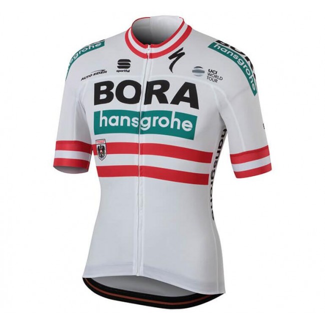 BORA-Hansgrohe Austrian Champion 2018 Wielershirt Korte Mouw BORA-Hansgrohe Austrian Champion 2018 Wielershirt Korte Mouw
