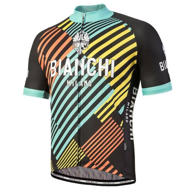 Bianchi Milano Soara Wielershirt Korte Mouwen Bianchi Milano Soara Wielershirt Korte Mouwen