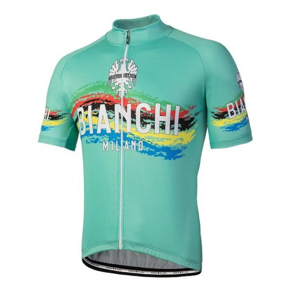 Bianchi Milano Wielershirt Korte Mouwen
