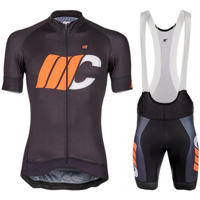 Cipollini Prestige Zwart Oranje Fietskleding Set Wielershirt Korte Mouw+Korte Fietsbroeken Bib Cipollini Prestige Zwart Oranje Fietskleding Set Wielershirt Korte Mouw+Korte Fietsbroeken Bib