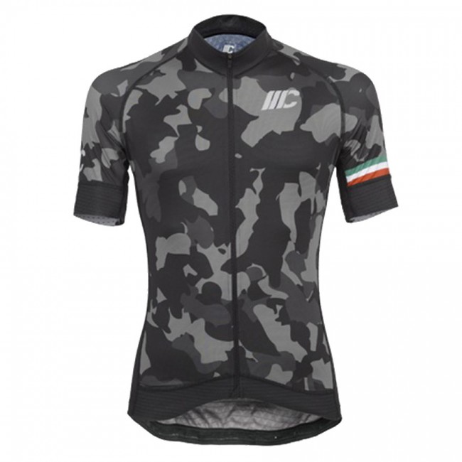 Cipollini Camouflage-Black Green Wielershirt Korte Mouw Cipollini Camouflage-Black Green Wielershirt Korte Mouw