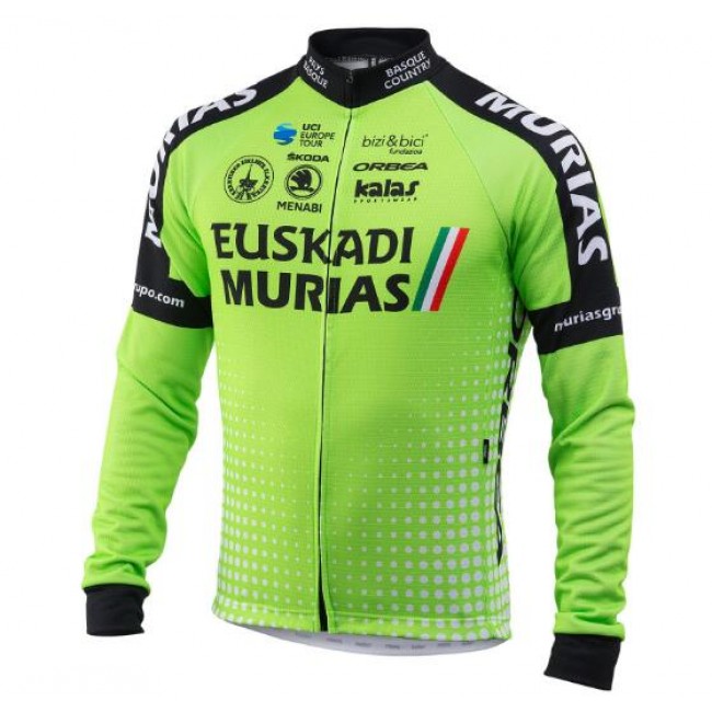 EUSKADI MURIAS 2018 TEAM Wielershirt Lange Mouw EUSKADI MURIAS 2018 TEAM Wielershirt Lange Mouw
