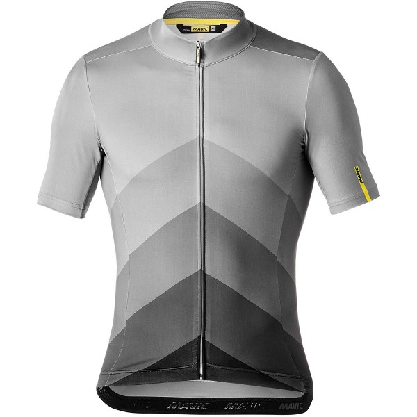 Mavic Cosmic Gradiant Grijs Wielershirt Korte Mouw