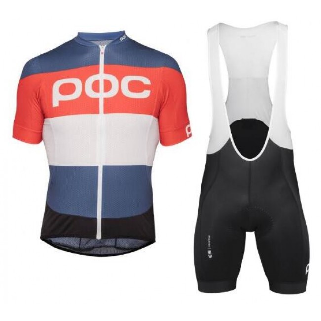 POC Essential Prismane Multi Red Fietskleding Set Wielershirt Korte Mouwen+Korte Fietsbroeken Bib POC Essential Prismane Multi Red Fietskleding Set Wielershirt Korte Mouwen+Korte Fietsbroeken Bib