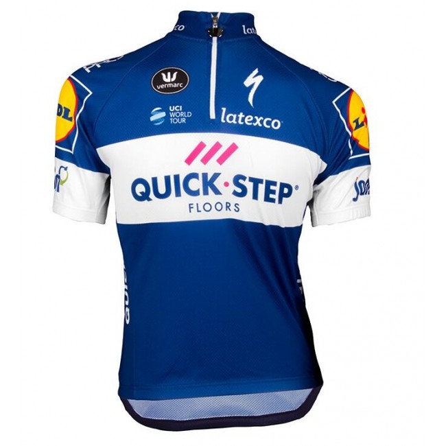 QUICK-STEP FLOORS 2018 Kinderen Wielershirt Korte Mouw QUICK-STEP FLOORS 2018 Kinderen Wielershirt Korte Mouw