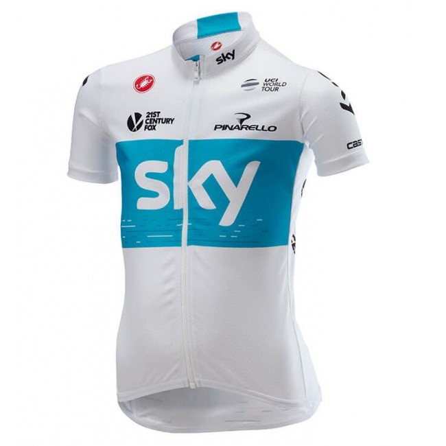 TEAM SKY 2018 Kinderen Wielershirt Korte Mouw TEAM SKY 2018 Kinderen Wielershirt Korte Mouw