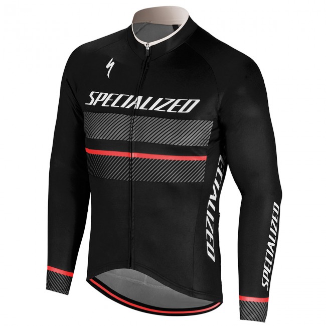 Specialized RBX Comp Logo-Antracite Wielershirt Lange Mouw Specialized RBX Comp Logo-Antracite Wielershirt Lange Mouw