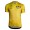 Tour De France 2018 Geel Wielershirt Korte Mouw