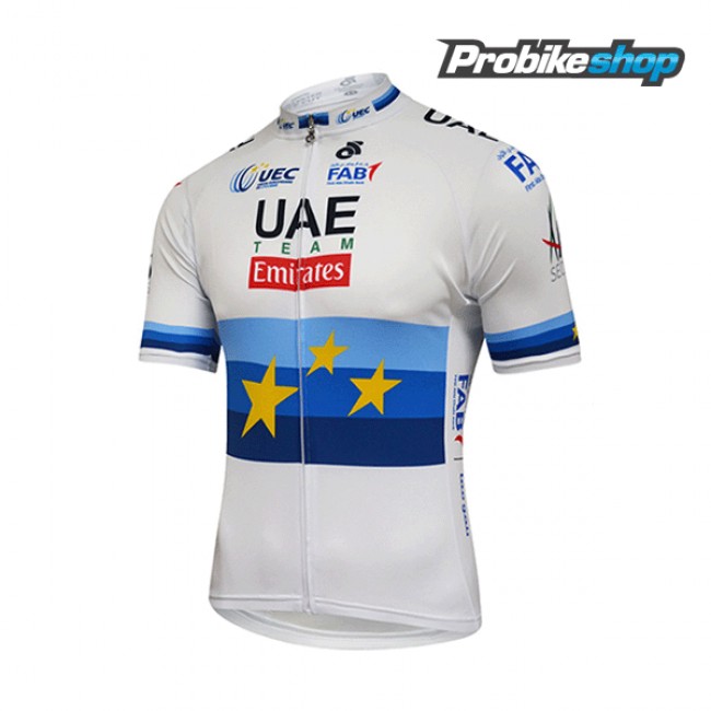 2018 UAE EUROPEAN CHAMPION Wielershirt Lange Mouw 2018 UAE EUROPEAN CHAMPION Wielershirt Lange Mouw