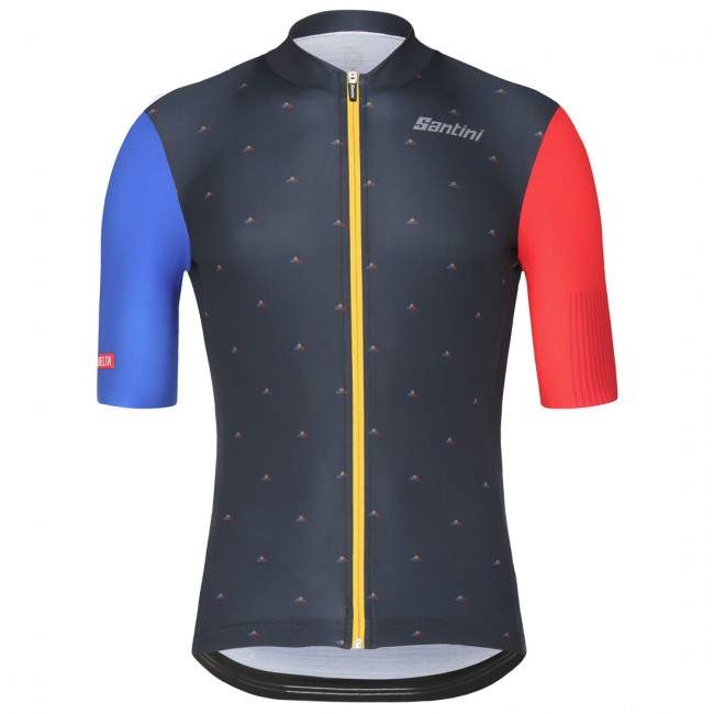 Vuelta Espana 2018 Andorra Wielershirt Korte Mouw Vuelta Espana 2018 Andorra Wielershirt Korte Mouw