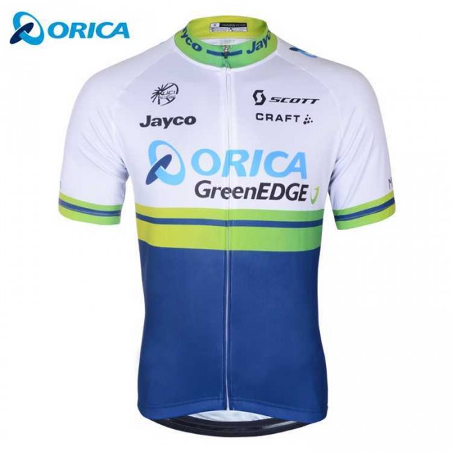 Orica GroenEDGE 2014 Wielershirt Met Korte Mouwen Orica GroenEDGE 2014 Wielershirt Met Korte Mouwen